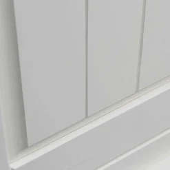 Wohnen Highboards|Vitrinen<Landhaus Highboard in Weiß lackiert - Indico