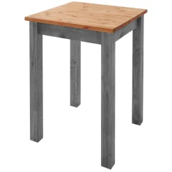 Wohnen Sitzgruppe<Landhaus Hochtisch und Barhocker Set - Ziamora (dreiteilig)