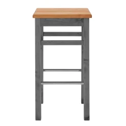 Wohnen Sitzgruppe<Landhaus Hochtisch und Barhocker Set - Ziamora (dreiteilig)