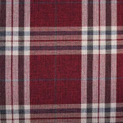 Wohnen Sofas<Landhaus Küchensofa in Rot mit Kariert Muster - Matieu