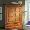 Wohnen Kleiderschränke<Landhaus Kleiderschrank aus Fichte - Futura