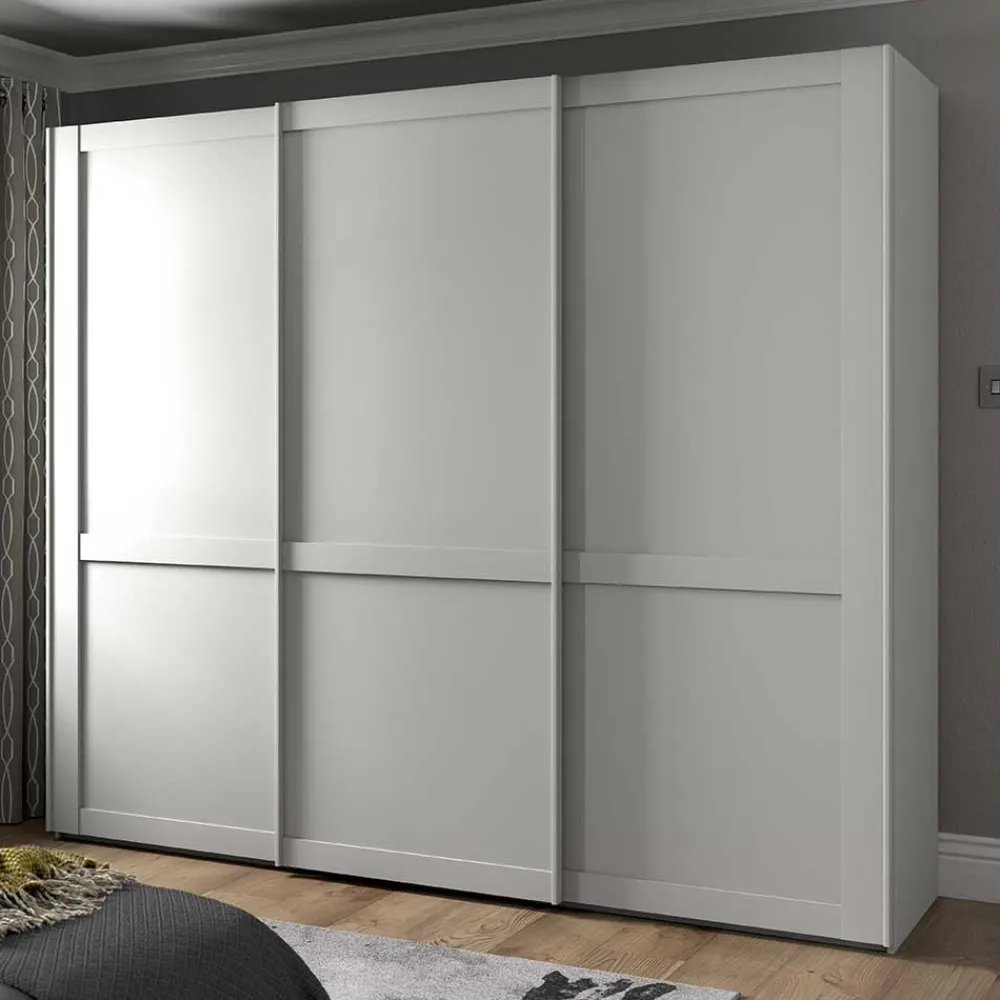 Wohnen Kleiderschränke<Landhaus Kleiderschrank mit drei Schwebetüren - Flinn