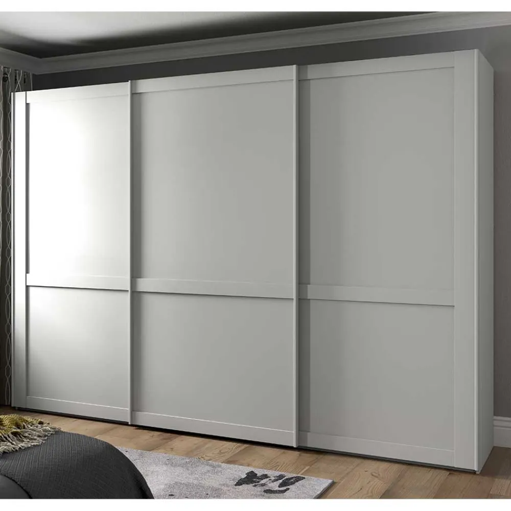 Wohnen Kleiderschränke<Landhaus Kleiderschrank mit drei Schwebetüren - Flinn