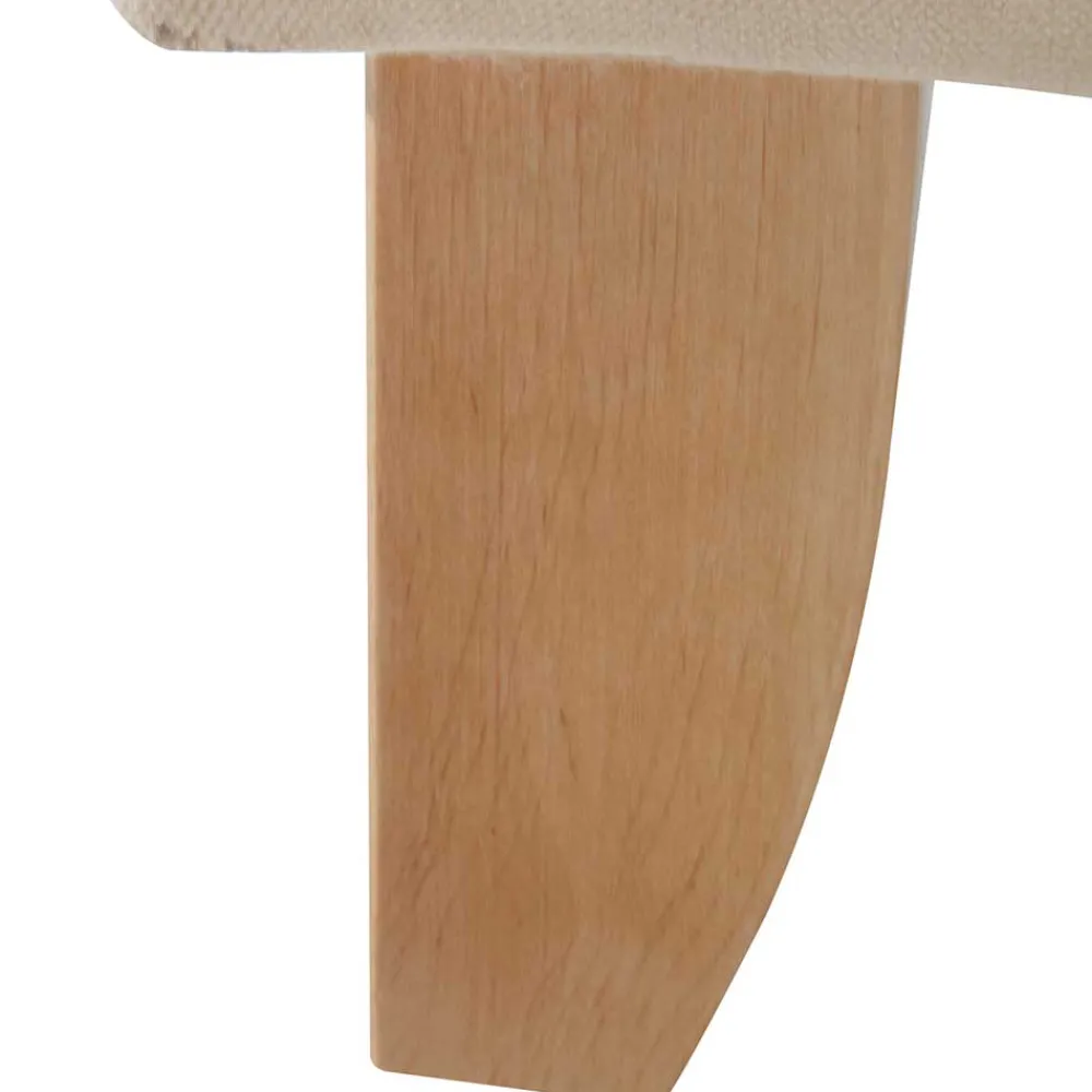 Wohnen Sessel<Landhaus Ohrensessel in Beige und Buche - Passe