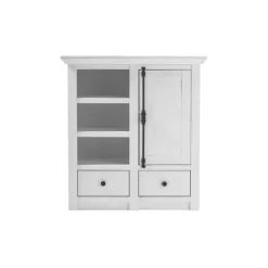 Wohnen Highboards<Landhaus Schrank in Weiß Touchwood - Chelles