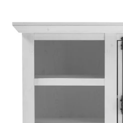 Wohnen Highboards<Landhaus Schrank in Weiß Touchwood - Chelles