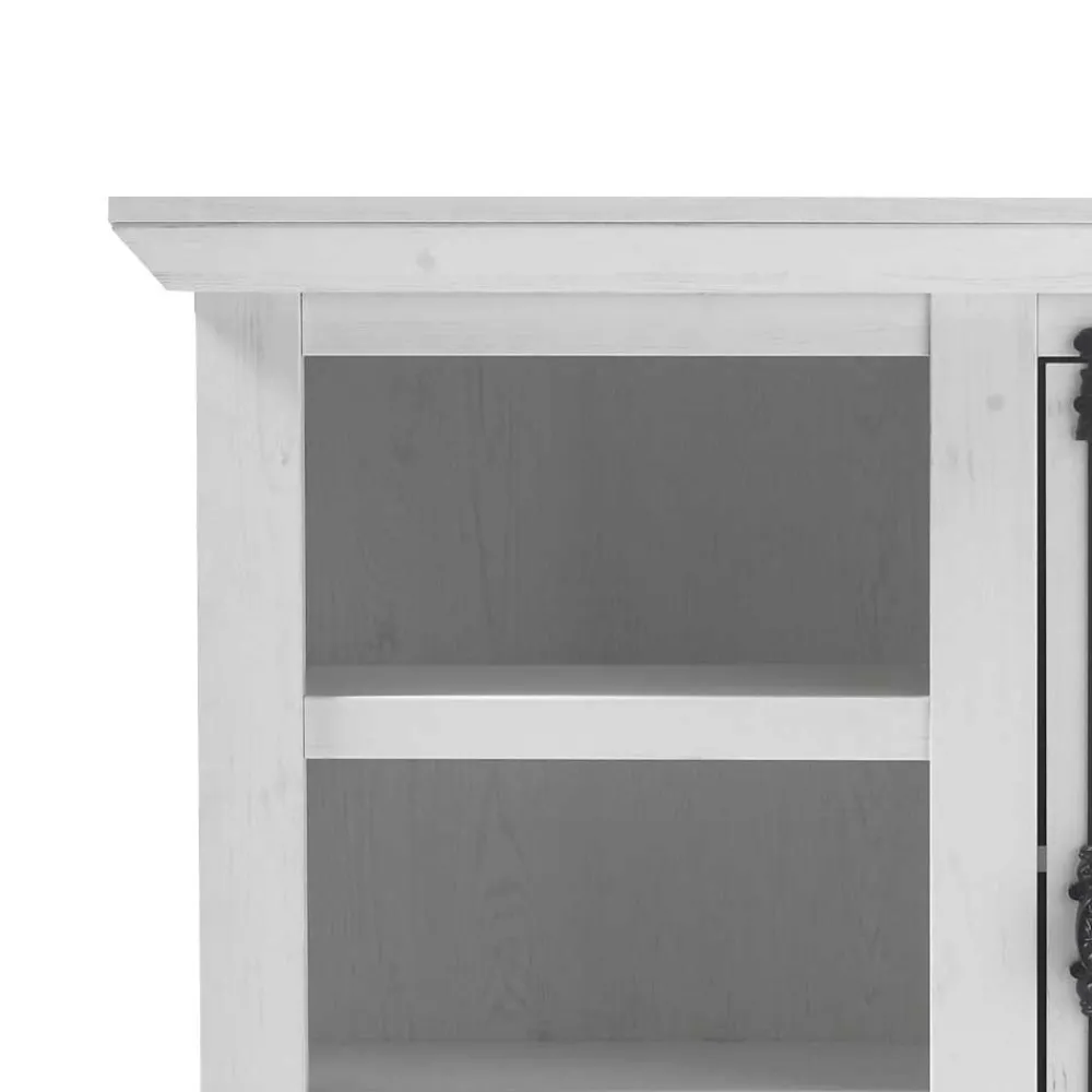 Wohnen Highboards<Landhaus Schrank in Weiß Touchwood - Chelles