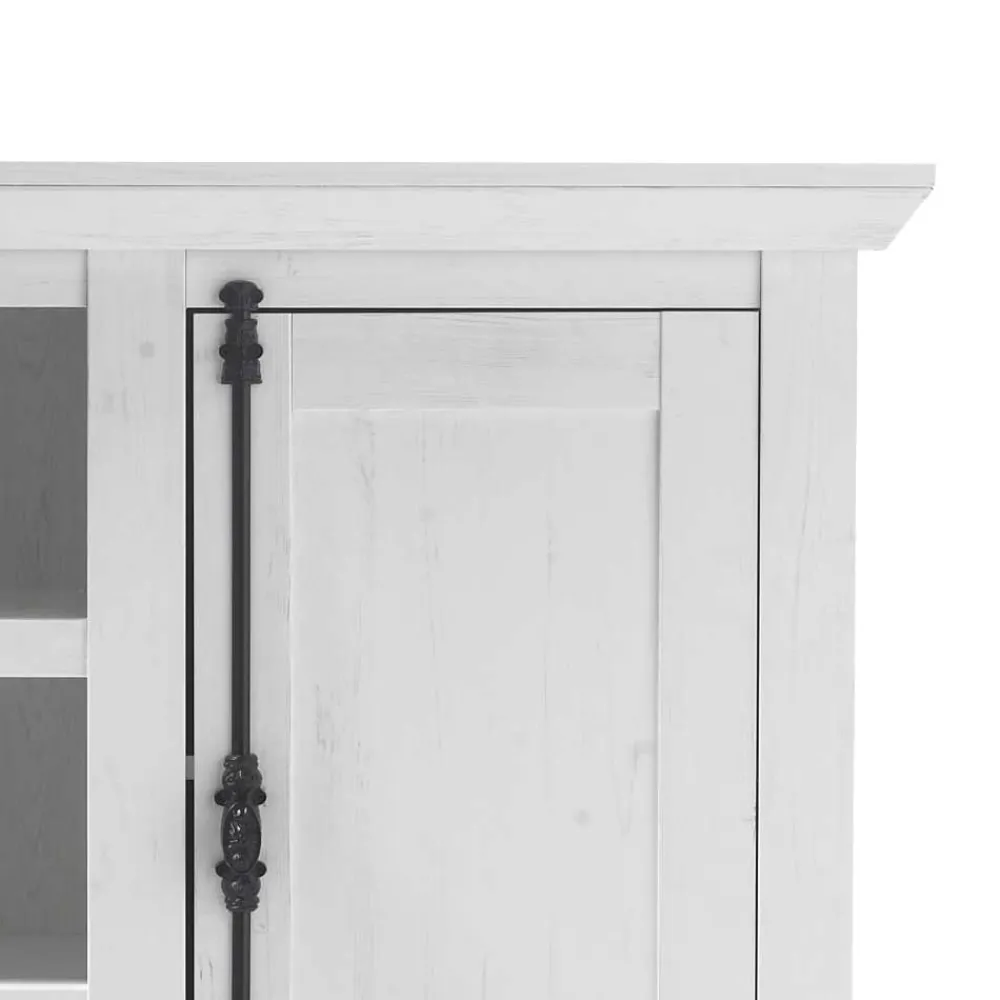 Wohnen Highboards<Landhaus Schrank in Weiß Touchwood - Chelles