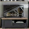 Wohnen Tv & Hifi-Möbel|Lowboards<Landhaus TV Board in Grau - Thumbs