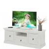 Wohnen Tv & Hifi-Möbel|Lowboards<Landhaus TV Board in Weiß lackiert - Lucos