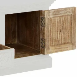 Wohnen Tv & Hifi-Möbel|Lowboards<Landhaus TV Board in Weiß lackiert - Lucos