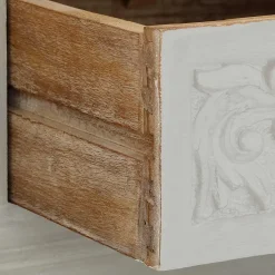 Wohnen Tv & Hifi-Möbel|Lowboards<Landhaus TV Board in Weiß lackiert - Lucos