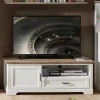 Wohnen Tv & Hifi-Möbel|Lowboards<Landhaus TV Board mit Tür & Schublade - Sinolita I