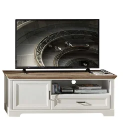 Wohnen Tv & Hifi-Möbel|Lowboards<Landhaus TV Board mit Tür & Schublade - Sinolita I