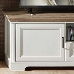 Wohnen Tv & Hifi-Möbel|Lowboards<Landhaus TV Board mit Tür & Schublade - Sinolita I
