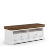 Wohnen Lowboards<Landhaus TV-Board aus Kiefer zweifarbig - Zalya