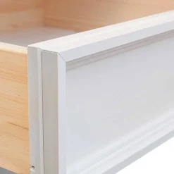 Wohnen Tv & Hifi-Möbel|Lowboards<Landhaus TV-Board in Weiß mit Eiche - Bordona