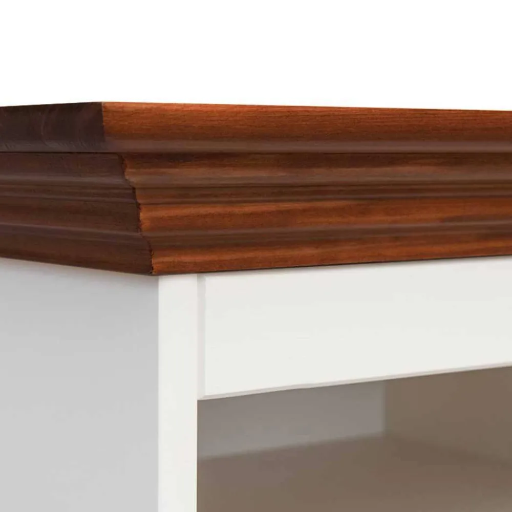 Wohnen Tv & Hifi-Möbel|Lowboards<Landhaus TV-Lowboard 167 cm breit - Manipur