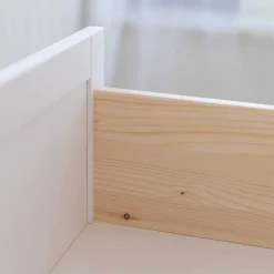 Wohnen Vitrinen<Landhaus Vitrine aus Kiefer zweifarbig - Zalya
