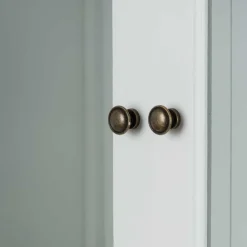 Wohnen Vitrinen|Schränke<Landhaus Vitrine Calavon in Weiß