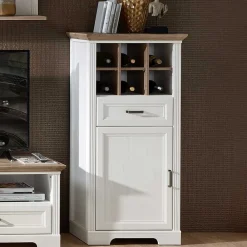 Wohnen Wohnwände<Landhaus Wohnmöbel Set - Sinolita (vierteilig)
