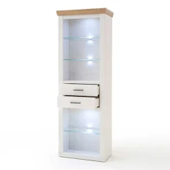 Wohnen Wohnwände<Landhaus Wohnwand als Möbel-Set - Samula (vierteilig)