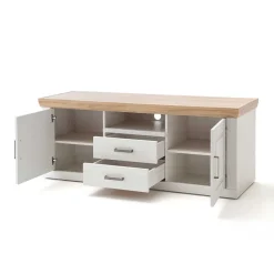 Wohnen Wohnwände<Landhaus Wohnwand als Möbel-Set - Samula (vierteilig)
