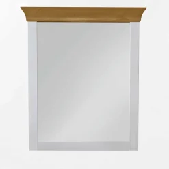 Wohnen Garderoben<Landhausstil Möbel Set Sibiuta in Weiß (zweiteilig)
