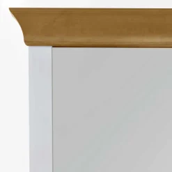 Wohnen Garderoben<Landhausstil Möbel Set Sibiuta in Weiß (zweiteilig)