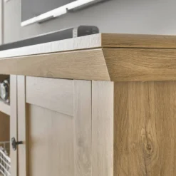Wohnen Wohnwände<Landhaus-TV-Anbauwand Set - Hengas (dreiteilig)