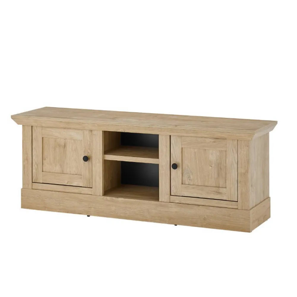 Wohnen Tv & Hifi-Möbel|Lowboards<Landhaus-TV-Board in Eiche Gold - Hengas