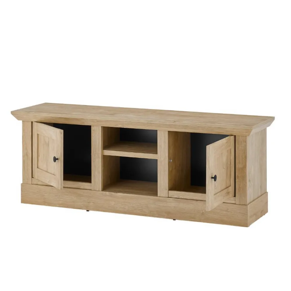 Wohnen Tv & Hifi-Möbel|Lowboards<Landhaus-TV-Board in Eiche Gold - Hengas