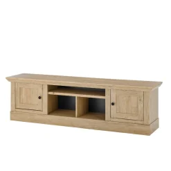 Wohnen Tv & Hifi-Möbel|Lowboards<Landhaus-TV-Lowboard in Eiche Gold - Hengas