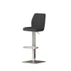 Wohnen Hocker<Leder Barhocker Backbeat mit Lehne