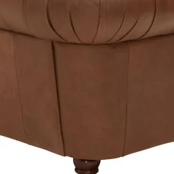 Wohnen Sitzgruppe<Leder Polstergarnitur Chesterfield - Gonron (dreiteilig)