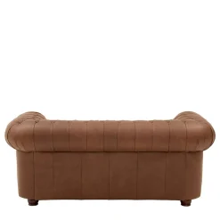 Wohnen Sitzgruppe<Leder Polstergarnitur Chesterfield - Gonron (dreiteilig)