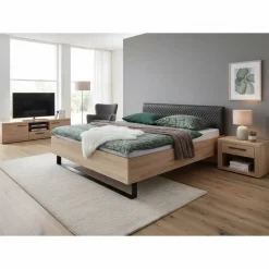 Wohnen Betten<Loft Design Ehebett mit Bügelgestell - Licruva