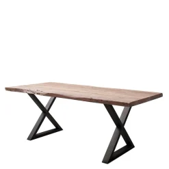 Wohnen Tische<Loft Designtisch mit Naturkante - Grandios