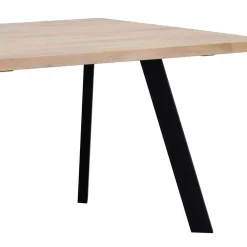 Wohnen Sitzgruppe<Loft Esstischgruppe mit Eiche White Wash Tisch Pulva & 6 Schalenstühlen (siebenteilig)