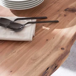 Wohnen Tische<Loft Style Esszimmertisch mit Baumkanten - Locceri