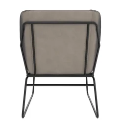 Wohnen Sessel<Loft Style Sessel in Grau Samt - Maric
