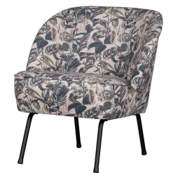 Wohnen Sessel<Lounge Sessel aus Samt mit floralem Dessin - Rosco