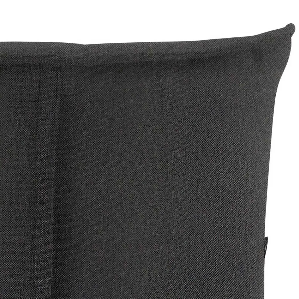 Wohnen Sessel<Lounge Sessel mit Hocker in Anthrazit - Mook (zweiteilig)