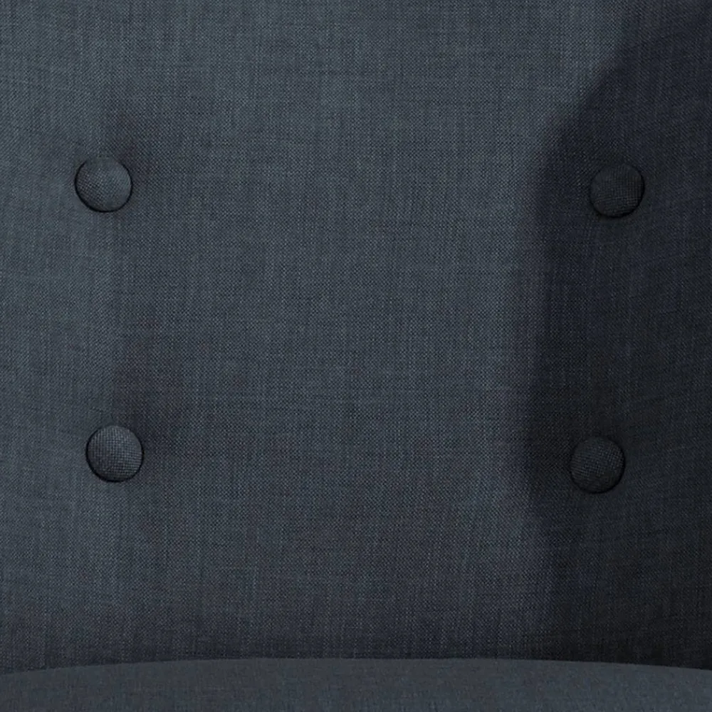 Wohnen Sessel<Loungesessel in Anthrazit und Schwarz - Hamzad