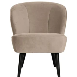 Wohnen Sessel<Loungestuhl aus Samt in Khaki - Griffina