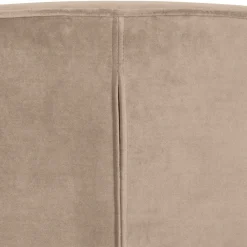 Wohnen Sessel<Loungestuhl aus Samt in Khaki - Griffina