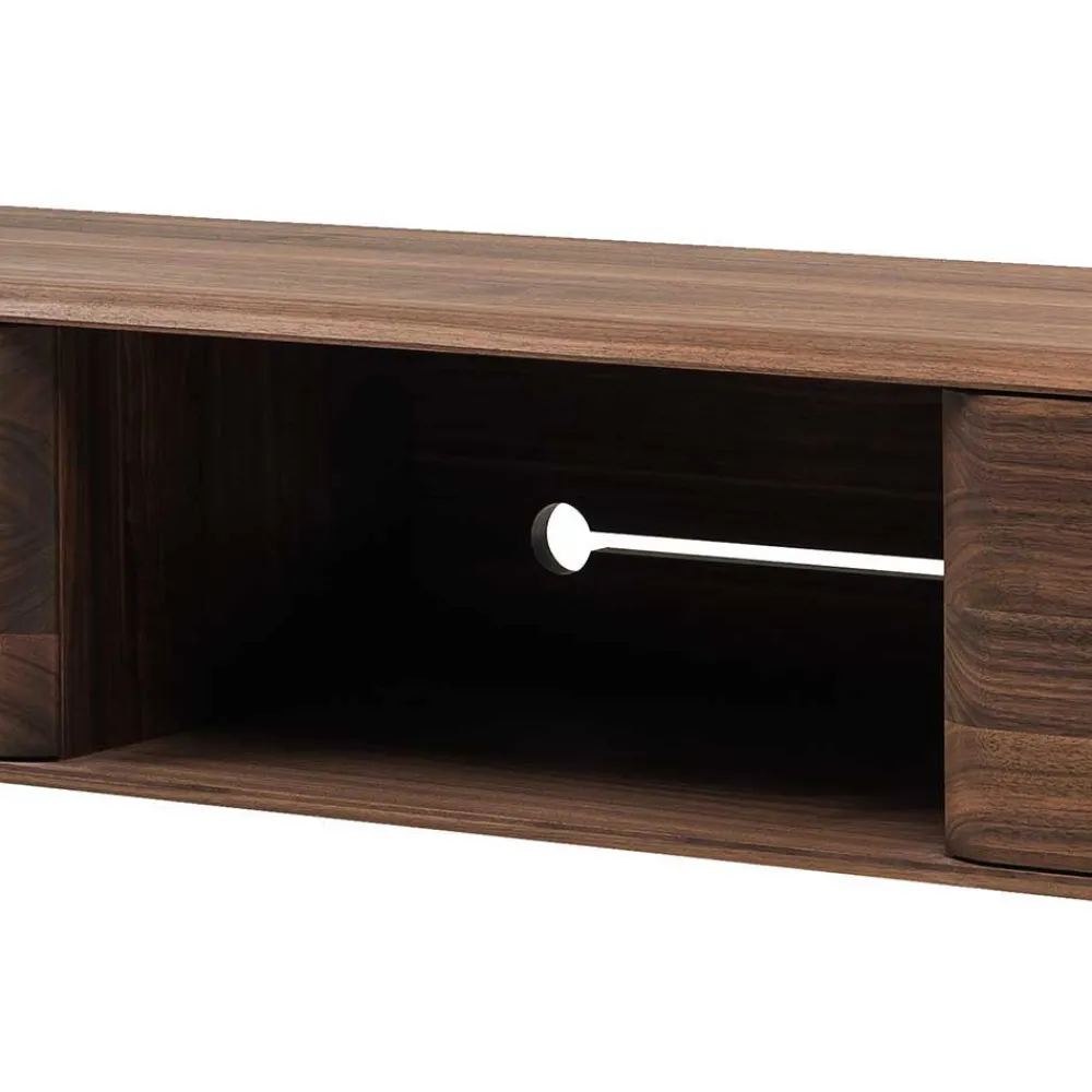 Wohnen Tv & Hifi-Möbel|Lowboards<Lowboard für Fernseher aus Nussbaum - Rivossa