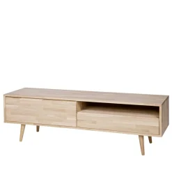 Wohnen Tv & Hifi-Möbel|Lowboards<Lowboard Grazy aus Eiche teilmassiv
