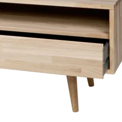 Wohnen Tv & Hifi-Möbel|Lowboards<Lowboard Grazy aus Eiche teilmassiv