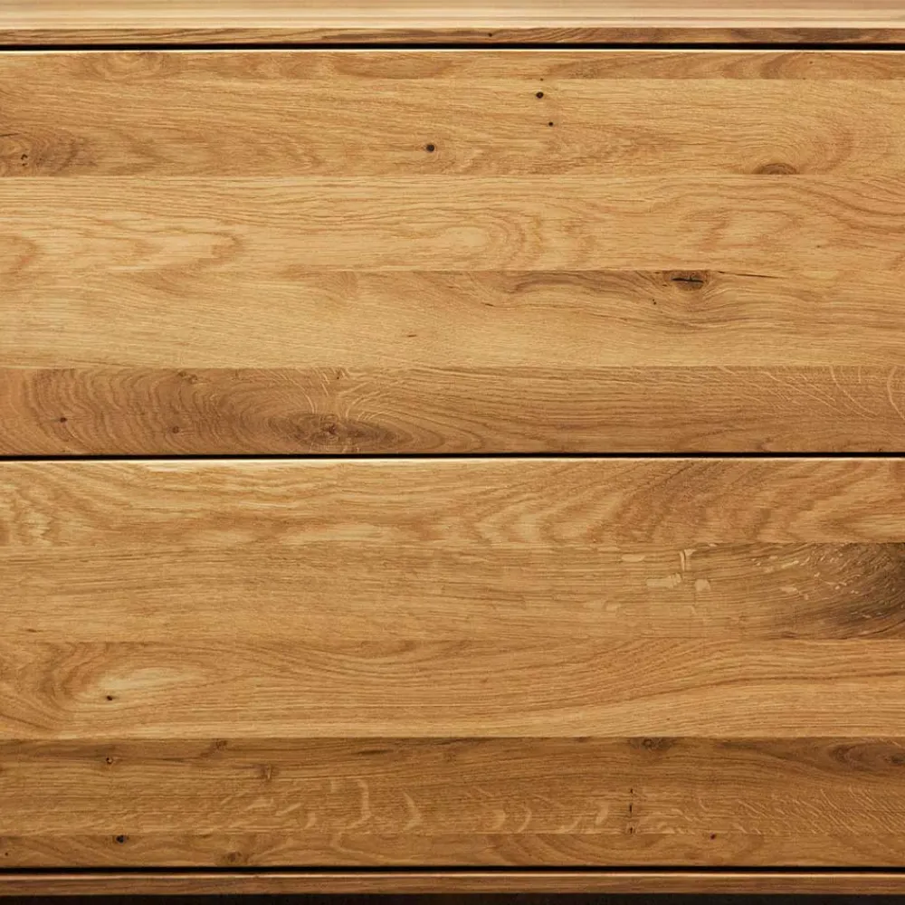 Wohnen Tv & Hifi-Möbel|Lowboards<Lowboard Manzey aus Wildeiche massiv geölt